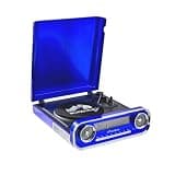 Victor RHRP-3000 Woodward 7-in-1 Turntable Music Center with AudioStream, 3-Speed Vinyl Player, Bluetooth 5.1 in/Out, FM Radio, USB Recording & Playback, Built-in Speakers, RCA Out