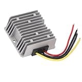 Omquot DC Voltage Reducer, Efficient Performance Module for Vehicle Electronics, Waterproof Aluminum Housing IP68 60V to 12V 20A