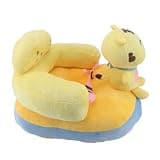 Chiyyak Portable Baby Recliner Adjustable Angle Prevent Falling Soft Baby Floor Chair (Tiger)