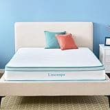 Linenspa 10 Inch Memory Foam and Spring Hybrid Mattress - Medium Feel - Bed in a Box - Quality Comfort and Adaptive Support - Breathable - Cooling - Perfect for a Guest Bedroom - Full Size