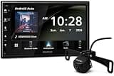 KENWOOD DMX40S Digital Car Stereo (50W x 6-Ch), Apple CarPlay & Android Auto Compatible, Bluetooth-Enabled Head Unit | Plus KENWOOD CMOS-230LP1 Universal Backup Camera