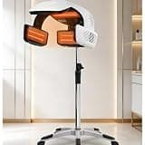GUTYGIO Orbiting Infrared Hair Dryer, Hair Salon Colour Processor, Professional Standing/Wall-Mounted Salon Hair Dryer, Perm Styling Machine, Hair Dryer Accelerator Standing