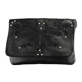Milwaukee Leather Women’s Convertible Leather Bag - Shoulder, Belt or Crossbody Carry w/Multi Pocket Storage - One Size