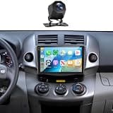 [4G+128G] Car Stereo for Toyota RAV4 2006-2012 with 5GWiFi/Android 15/Wireless Carplay Android Auto,9" Incell Touch Screen Radio,GPS/EQ DSP/Bluetooth5.0/SWC/AHD Backup Camera
