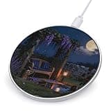 Moonlit Vine Wireless Charger Magnetic Phone Induction Charger 10w Fast Wireless Charging Station Compatible with iPhone 17 16 15 14 13 12 Pro Max Samsung Galaxy S25 S24 S23