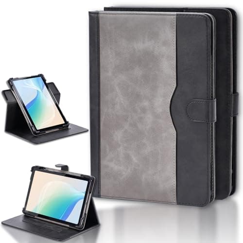Case Compatible for Dixon Ts-M704g 8.0-Inch Tablet Case 360 Degree Rotation Multi-Viewing Angels PU Leather Stand Folio Cover Camera can be Used Black
