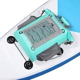 MORXPLOR Low Profile 25L Waterproof Deck Bag for Paddle Boards & Kayaks - Paddleboard Storage Roll Top Dry Bag for SUP, Surfboard, and Boating Accessories