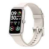 Fitness Tracker with 24/7 Heart Rate,Blood Pressure Sleep Tracking,104 Sports Modes Calories Smart Watch,IP68 Waterproof Step Counter Activity Trackers Pedometer for Android&iPhone Women Men (Beig)