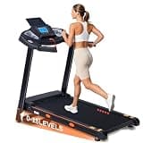 Treadmill for Home with 15-Level Auto Incline, 10 MPH, 18" Wide Running Belt, 350 LB Capacity, 3.0 HP, Shock Absorption, Incline Treadmill with Bluetooth App
