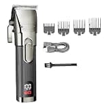 DAXXIN Hair Clippers, Professional Barber Hair Trimmer for Men 2 Speed Beard Trimmer Rechargeable Hair Clipper Grooming Haircut Machine