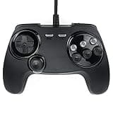 BrawlerGen Genesis Mini Controller 6 Button Genesis Mini/PC/MAC/Switch USB Compatible