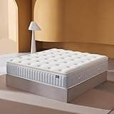 CIOUDWAY – 12 Inch King Size Mattress – Real Hybrid King Mattress Memory Foam, Reinforced Edge Support, Zoned Coils for Pressure Relief and No Motion Transfer (King (12 Inch))