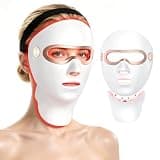 LOVSHEME Red Light Therapy for Face and Neck, Cordless LED Face Mask
