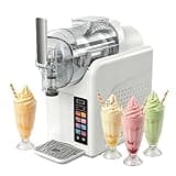 BANGBANGJI 68oz Slushie Machine, No-Ice-Needed Slushy Maker with 6 Presets, LED Display, Self Cleaning & Adjustable Temperature, Freezing Drink Maker for Freezing Margaritas, Frappes, Smoothies White