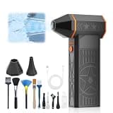 Upgrade Snow Whiz Turbo Blower,Suptruck Frostblazer Thermal Snow Blower,130,000RPM Mini Turbo Snow Blower,Portable Car Snowwith Efficient Turbine Tech, Car Windshield Defrost, Snow Removal (1 Set)