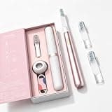 Rechargeable Electric Toothbrush with 32000 Vibrations, 3 Brushing Modes, 6-8 Weeks Battery Life, IPX7 Waterproof Electronic Toothbrush for Adults (Pink)