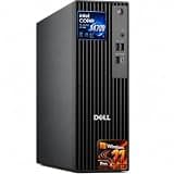Dell Pro QCS SFF Desktop, Intel Core i7-14700 (20 Cores, 28 Threads, 5.4 GHz) Processor, 32GB DDR5 RAM, 1TB SSD, Dual 4K Monitor Support (HDMI & DP), Wi-Fi, Bluetooth, Wins 12 Pro, Wired KB & Mouse