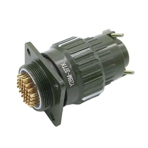 Line Connector 28mm Y28M YP28-37 Pin Aviation Socket Cable Joint Stepper Motor 1Pcs
