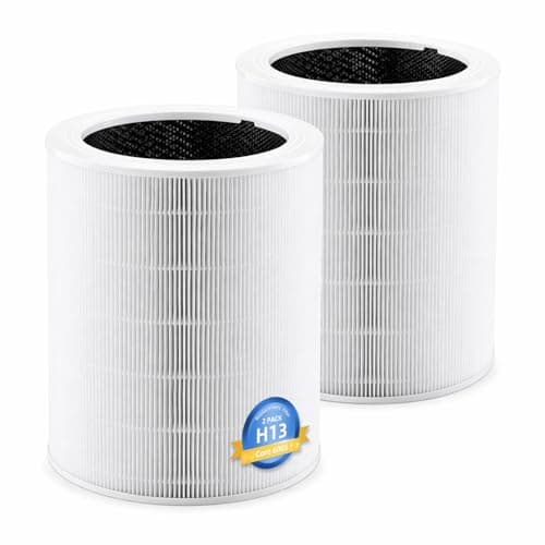 Core 600S-P Replacement Filter Compatible With LEVOIT Core 600s Air Purifier 3-in-1 Activated Filter Core 600S-RF-TX(2-PACK)