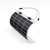 Renogy Flexible Solar Panel 50 Watt 12 Volt Monocrystalline Ultra-Flexible Bendable Mono Off-Grid Charger for Marine RV Cabin Van Car Boat Curve Surfaces