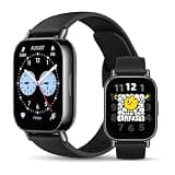 Xiaomi Redmi 5 Lite Smart Watch, Step Counter Watch for Women Men with 1.96" LCD Large Display, 140 Sports Modes, 5ATM Waterproof (Lite-Black)