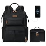 Maelstrom 15.6-17.3" Laptop Backpack with Lunch Box, Work Bag for Women Men