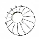 Bffcnl Outboard Propeller Guard Rigid Outboard Motor Propeller Guard Marine Hardware, 102mm Inner Diameter