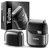 Tulzim Electric Foil Shaver: 3D Floating Blades & IPX7 Waterproof