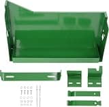 ALMULOO Steel Battery Box Compatible with John Deere 2510 2520 3010 3020 4000 4010 4020 4320 4520 4620 Tractors Green Powder Coated