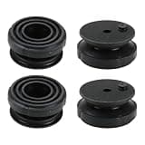 SM SunniMix 4 Pieces Foot Pad for Generators Lower Rubber Support Pad Replacement Accessory Rubber Installation Compatible Suitable for