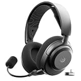 SteelSeries Arctis Nova 3P Wireless Multi-Platform Gaming Headset — Mobile App Control — 40 HR Battery — Neodymium Magnetic Drivers — 2.4GHz/Bluetooth — PS5, PS4, PC, Switch, Mobile — Black
