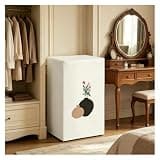 CHZDPP Customized Safe Cabinet Protector Covers with Double Zip, Washable Safety Cover for Freezers/Bedside Table, Home Safe Enclosure Cover(Light Coffee,30x22x55in/75x55x140cm)