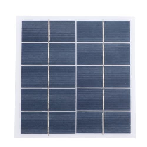 Nurnesy Panel 5V Water Proof Polycrystalline Solar Charger with Type C Interface for Outdoor Lights Security Cameras