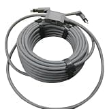 Omquot Rectangular Satellite Cord Reliable Connectivity 16.4ft Length 3ft Ethernet Adapter for Indoor/Outdoor Use Gen 2