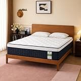 Queen Mattress 12 Inch, Medium Firm Hybrid Queen Size Mattress in a Box, Memory Foam and Pocket Springs for Breathable Comfort, Pressure Relief, Motion Isolation & Edge Support, CertiPUR-US Certified