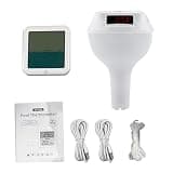 Wireless Floating Pool Thermometer with LED Display, Color Changing RGB Light for Swimming Pool Hot Tub, Indoor Outdoor Temperature Monitor