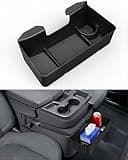 Center Console Hanging Organizer Box with Compartments Compatible with 2019-2026 Chevy Silverado/GMC Sierra 1500, 2020-2026 Silverado/Sierra 2500HD 3500HD Accessories (Split-Bench Folding Seat Only)