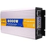 VTCMKAZYT Pure Sine Wave Inverter Dc 12V 24V 48V 60V to Ac 110V 220V 3000w 4000w 5000w 6000w 8000w Power Car Converter(8000W,60Vto110V)