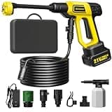 Cordless Pressure Washer Battery Powered, Handheld Cordless Power Washer