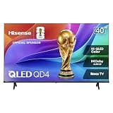 Hisense 40-Inch Class QD4SR Series Hi-QLED FHD Smart Fire TV (40QD4SR, 2026 Model) – Hi-QLED Color, Dolby Audio, Alexa Built-in, Full Array LED, Slim Bezel Design