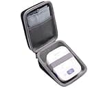 inDomit Hard Protective Travel Case Compatible with Omron BP742N 5 Series Upper Arm Blood Pressure Monitor, Mesh Pocket for Other Small Accessories (CASE ONLY)