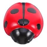 Hemobllo Weatherproof Ladybug Key Hider Large Decorative Storage Box for Outdoor Garden Secure Spare Key Holder Indoor Use Safe Storage