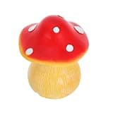 Ciieeo Realistic Red Mushroom Key Hider Outdoor and Indoor Multi Functional Resin Storage Solution for Money and Small Items, Unique Decorative Cottagecore Garden Ornament