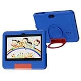 Kids Tablet, 7 inch Android Tablet for Kids, 4GB RAM 32GB ROM 1TB Expand, Toddler Tablets with Parental Control, IPS Screen, Dual Camera, Educational, Games, Shockproof Case for Boys/Girls (Blue)