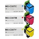 MX-C35T Toner Cartridge, 3 Pack (Cyan Magenta Yellow)
