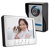 ONMYJFD 7" Hands-Free Videophone with Door Camera Home Office Intercom Smart Video Bell Phone
