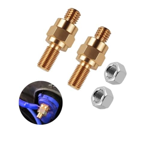 OCIIQM 2set Battery Terminal Bolts for Subaru Impreza 2017-2026,Side Terminal Battery Bolts 3/8"-16 Coarse and 3/8"-24 Fine Teeth