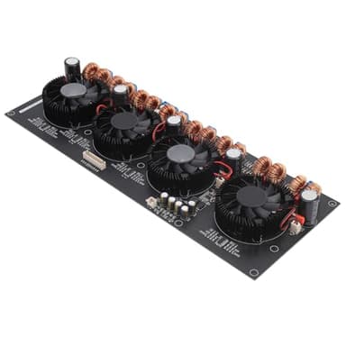 Digital Power Amplifier Board, High Power Class D 8‑Channel Electronic Ingredient TPA3255, Strong Filters Capacitors & Inductance for Audio
