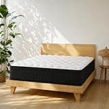 SUQGUT Full Size Hybrid Innerspring Mattress, 12 Inch, Black & White Cover, Medium-Soft Memory Foam, Mattress in a Box, No Fiberglass, 54" x 75"