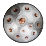 432/440hz Handpan Drum 14/12/10/9notes 22 Inch Meditation Instrument Tongue Drum Nitriding Stainless Steel (440hz 12notes)